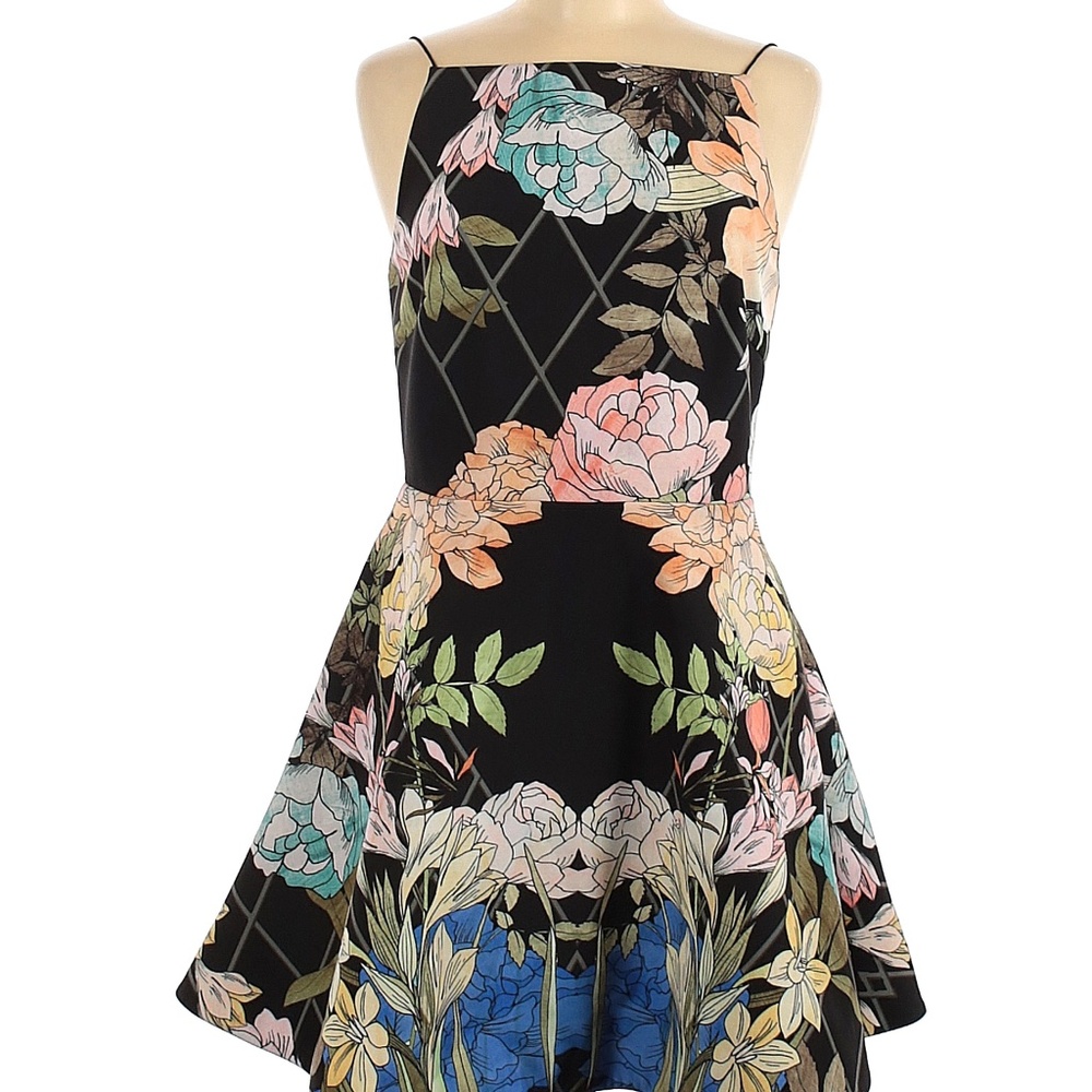 Keepsake cute floral mini dress